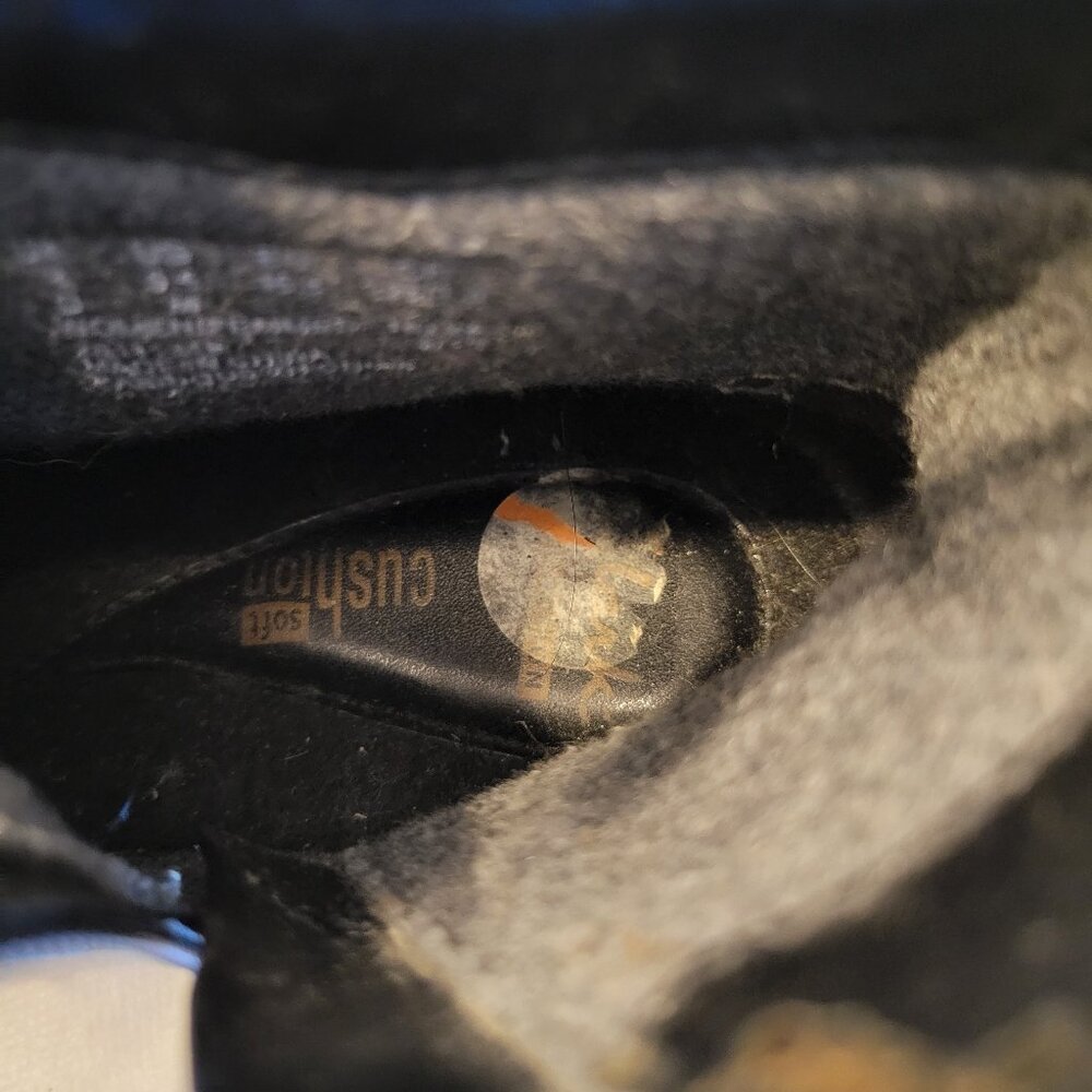 Clarks Black Leather Women's Ankle Boots Size 5.5 - Picture 5 of 6